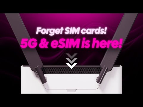 Chateau 5G R17 ax - ultra-fast home AP with eSIM support!