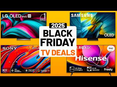 35 Black Friday TV Deals 2025 [Biggest OLED &amp; Smart TV Discounts Yet!]