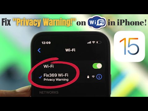 How to Fix Privacy Warning on WiFi iPhone/iPad! [After iOS Update]