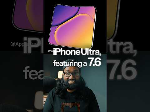 The Foldable iPhone is REAL! #iphonefold #iphone18 #iphoneultra