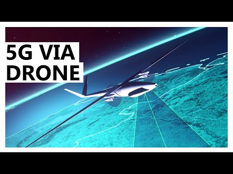 Army of Giant Drones to Beam 5G Waves From Stratosphere