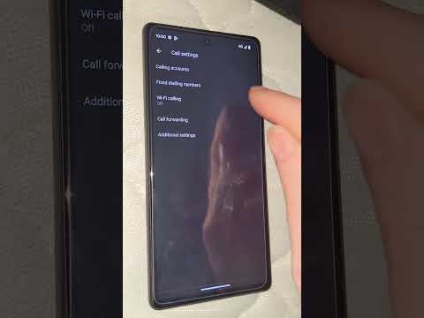 Google Pixel 9,8,8a 6a,6,7,7a,pro How to enable Wifi calling. #howto #shorts #googlepixel