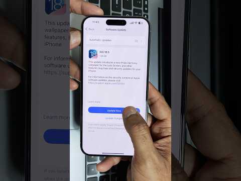 iOS 18.5 Update for IPhone
