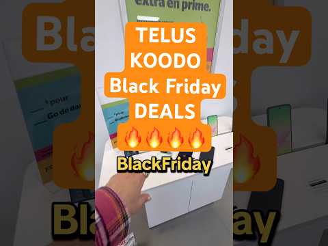 TELUS KOODO Black Friday Deals #blackfriday #iphonedeals #viral #fyp