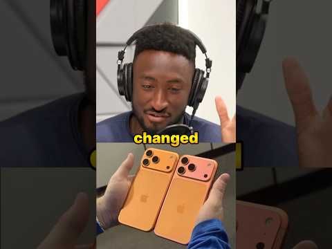 The New iPhone 17 Pro Max Color: 🫟 Stain?! ft @mkbhd | @Apple @Waveform