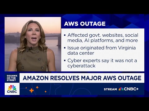 AWS outage knocks major AI and crypto providers offline, underscores fragility of cloud backbone