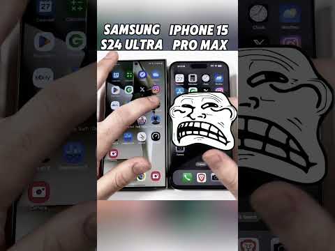 iPhone 15 Pro Max vs Samsung S24 Ultra ⚡ Speed Test Showdown! Who&#039;s Real King ?👑😱🔥#Shorts#viralvideo