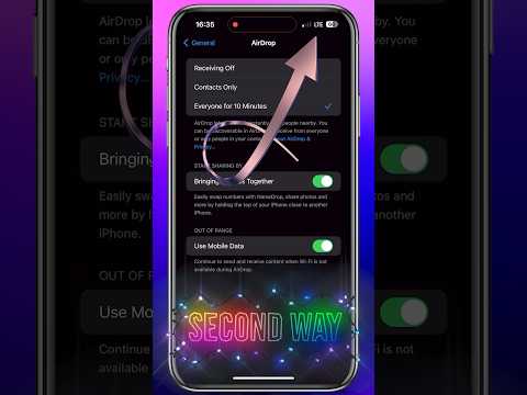 How to Turn on AirDrop on Your iPhone in Seconds!