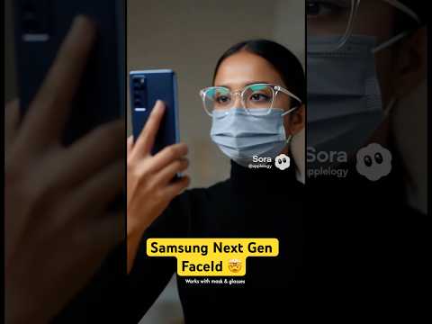 Samsung S27 FaceID is Scary #shorts