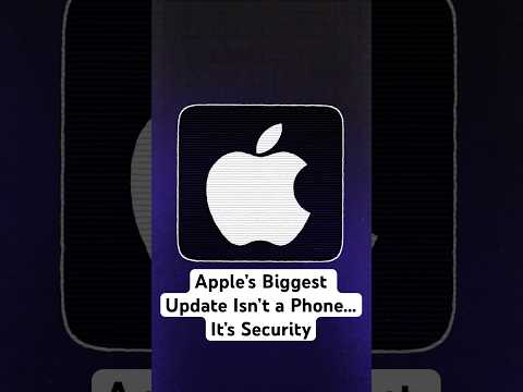 Apple’s Biggest Update Isn’t a Phone... It’s Security