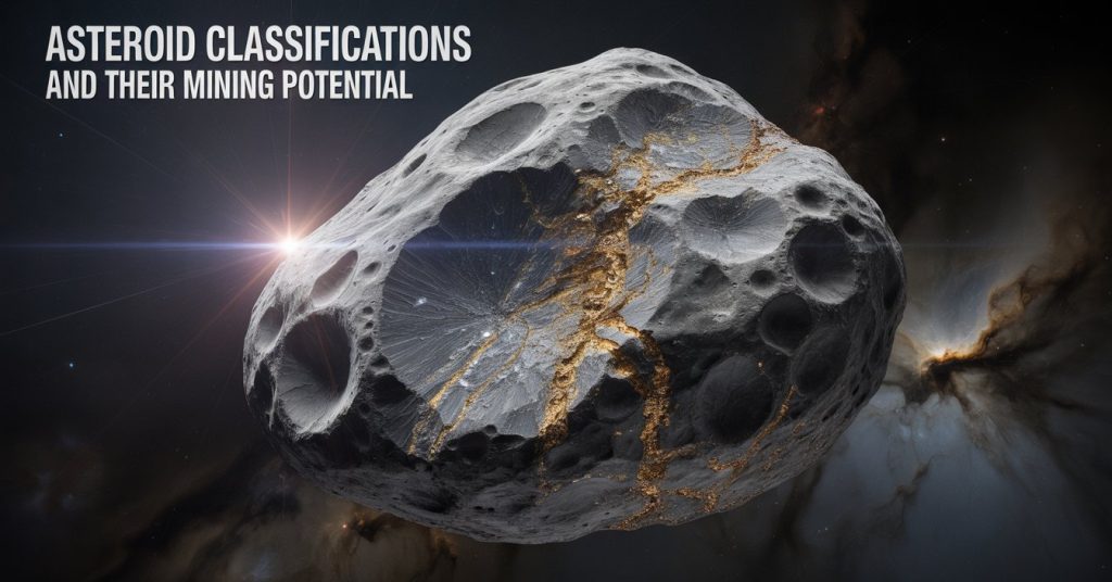 Asteroid Minerals: Mining C-Type, S-Type & M-Type Space Rocks Worth Trillions