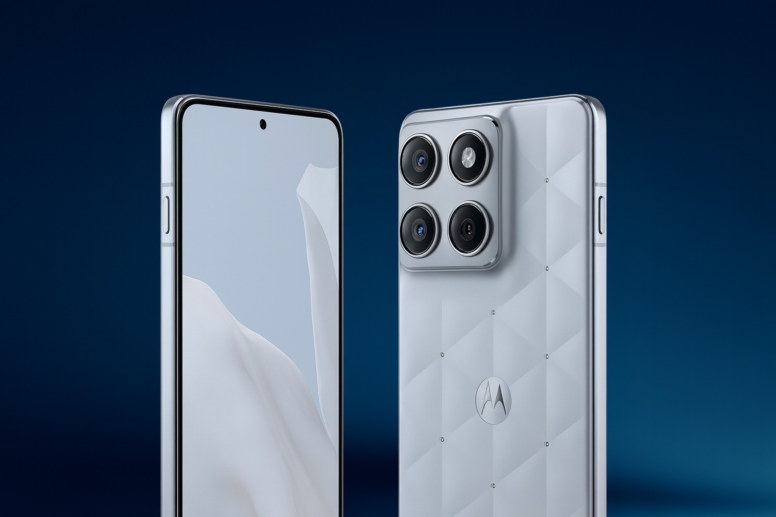 Motorola Edge 70 Swarovski Edition Leaks in Pantone ‘Cloud Dancer’, Tipped as 2026 Pantone Colour of the Year Motorola Edge 70 Swarovski Edition Leaks in Pantone ‘Cloud Dancer’, Tipped as 2026 Pantone Colour of the Year