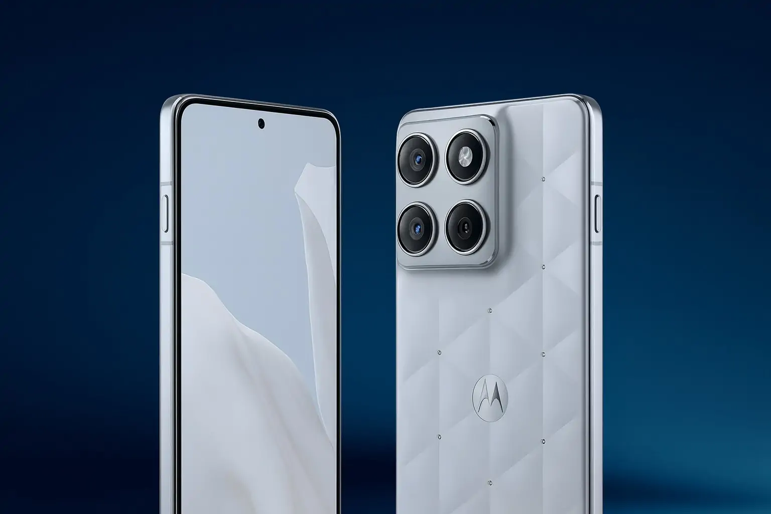 Motorola Edge 70 Swarovski Edition Leaks in Pantone ‘Cloud Dancer’, Tipped as 2026 Pantone Colour of the Year