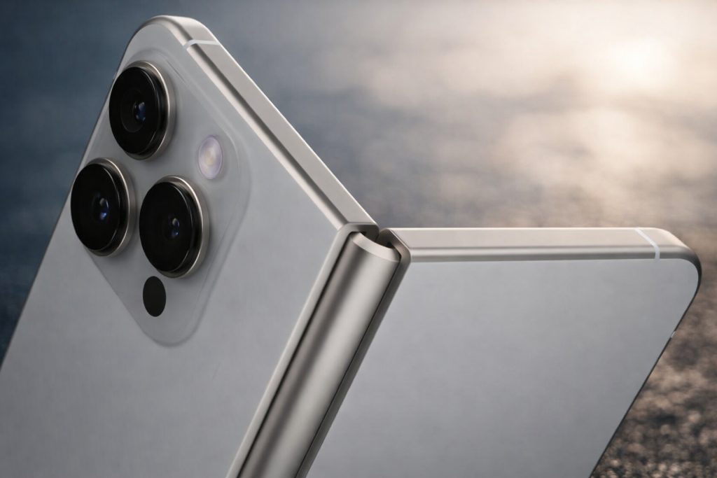 iPhone Fold Leak: New Renders Claim Apple’s First Foldable Will Be Ultra‑Thin, Crease‑Free, and Bring Back Touch ID