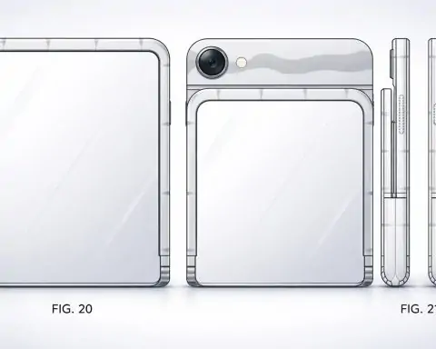Samsung patent hints at a reversible flip phone with a 360-degree hinge