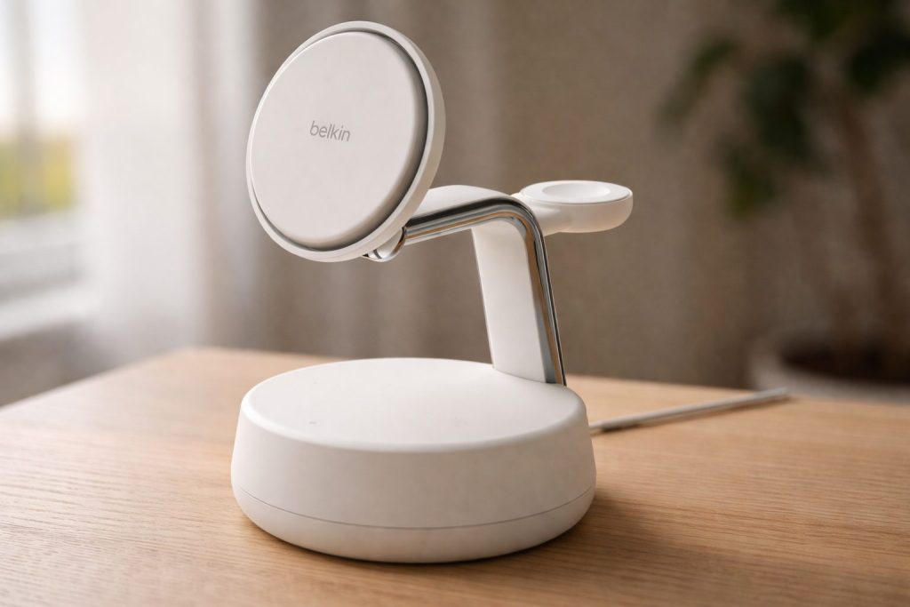 Android users may finally get better accessories — Belkin’s Qi2 dock is a clue