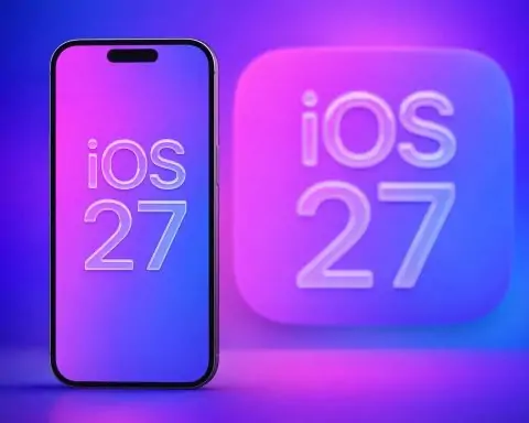 iOS 27 is coming: reports tip foldable iPhone tweaks, Siri redesign and new satellite featuresCUPERTINO, California, January 8, 2026, 02:37 PST
