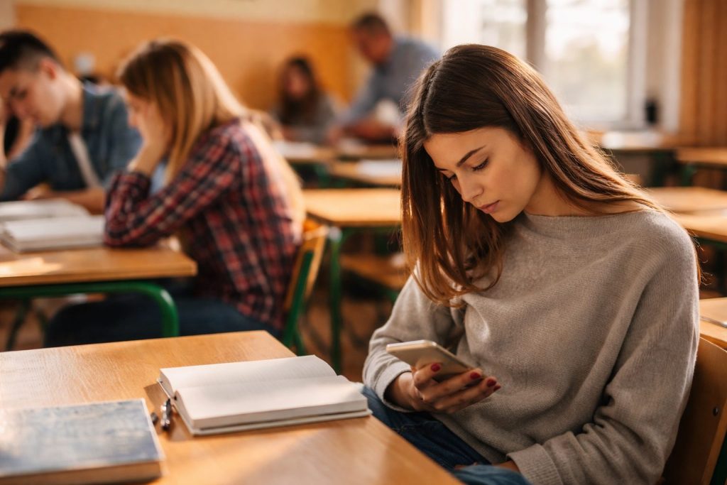 Michigan’s classroom cellphone ban bill is back — and headed to the Senate