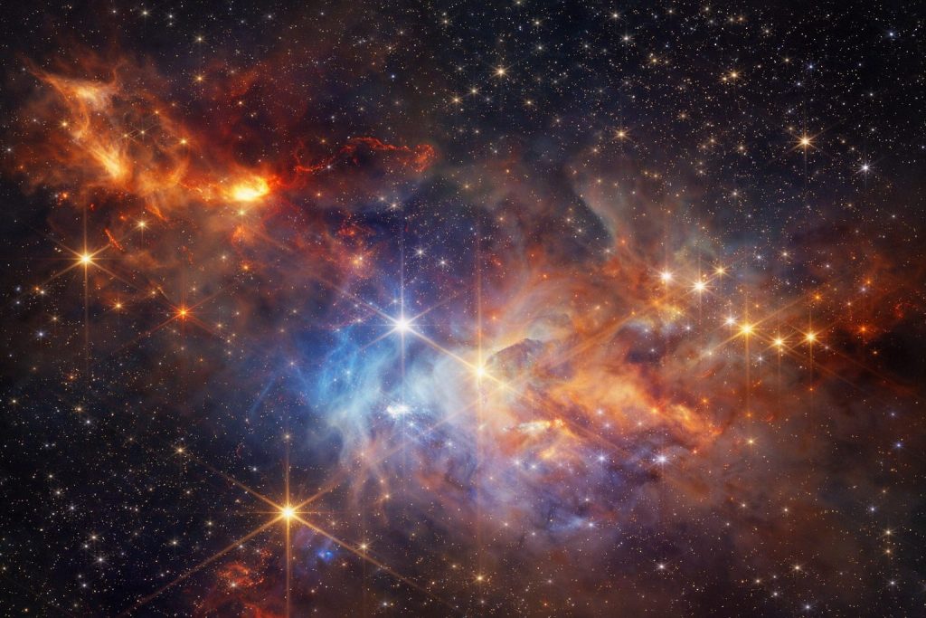 Webb catches a baby Sun-like star making crystals — and blasting them toward comet territory