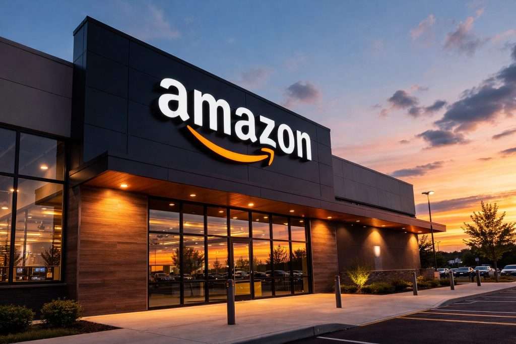 Amazon stock price today: AMZN ticks up as AWS optimism meets fresh antitrust pressure