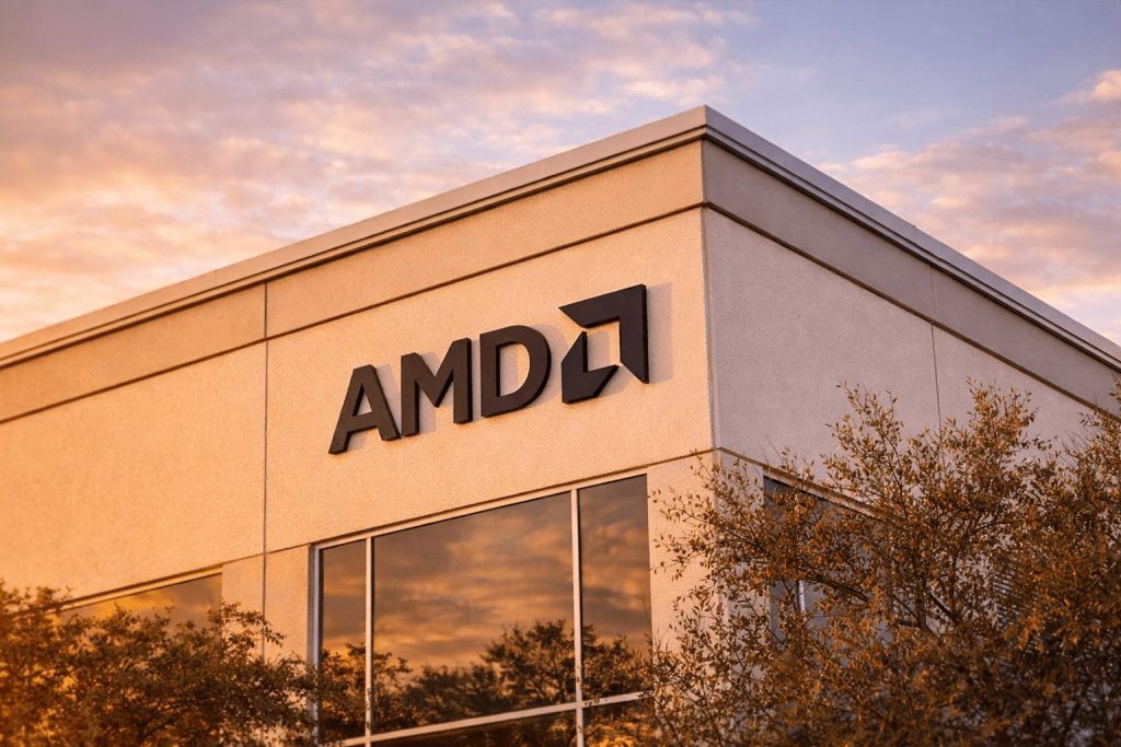 AMD stock drops 3% as Nvidia “hangover” hits chip shares; Meta AI deal still in focus