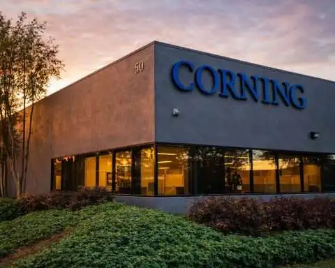 Corning (GLW) stock drops after-hours as shares reverse from record run