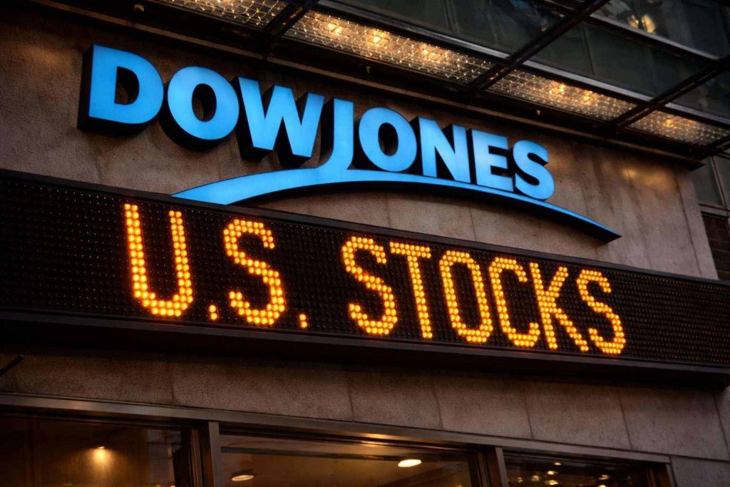 Dow Jones hits another record as weak retail sales keeps Fed bets alive, Coke slips