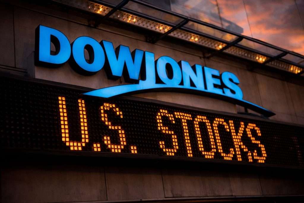 Dow Jones today: DJIA slides as financials wobble and a key inflation report nears