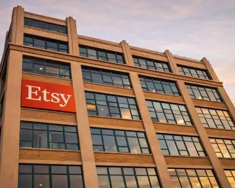 Etsy stock holds Friday surge before open as Depop exit and tariff jitters hang over markets