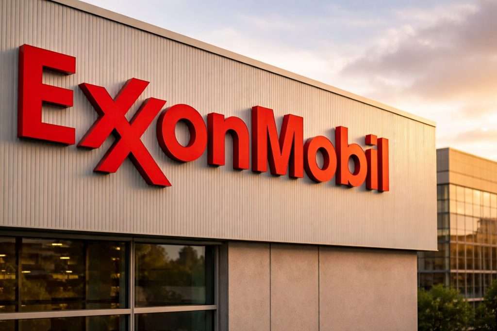 Exxon stock slips as U.S. opens door to Venezuela oil deals and OPEC+ supply talk hangs over crude