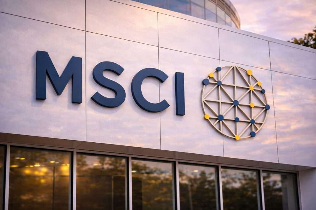 MSCI stock sinks premarket as AI jitters hit market-data names; Feb 27 index reshuffle in focus