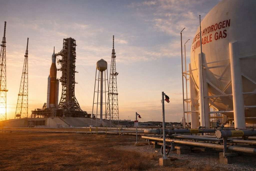 NASA’s Artemis II Moon Rocket Beats Hydrogen Leaks in Key Fueling Test, Keeping March 6 in Play