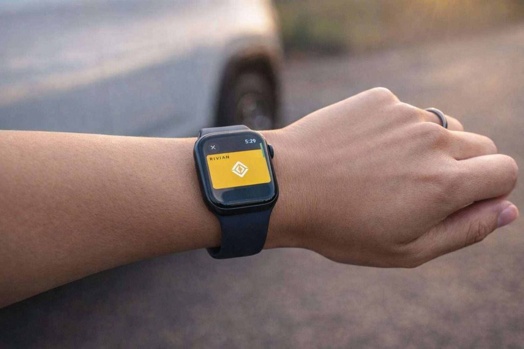 Rivian’s Apple Watch app for R1 EVs nears launch with digital key, climate and charging controls