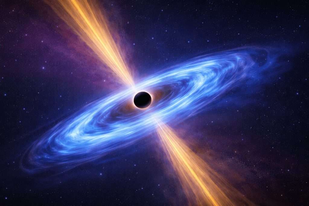 This black hole ate a star — and it’s still belching a brighter jet years later