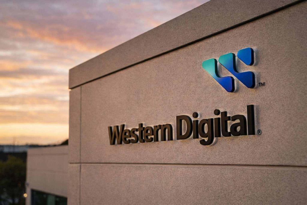 Western Digital stock jumps above $300 intraday as AI storage winners buck tech selloff