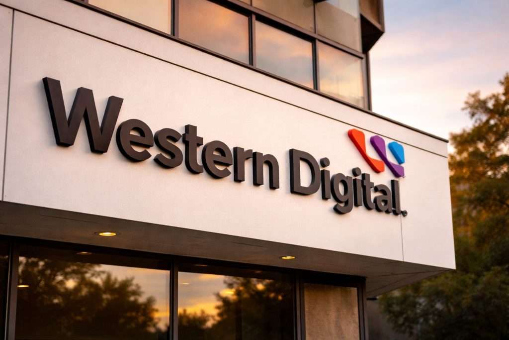 Western Digital stock price slides as Nvidia jitters hit AI-linked storage names