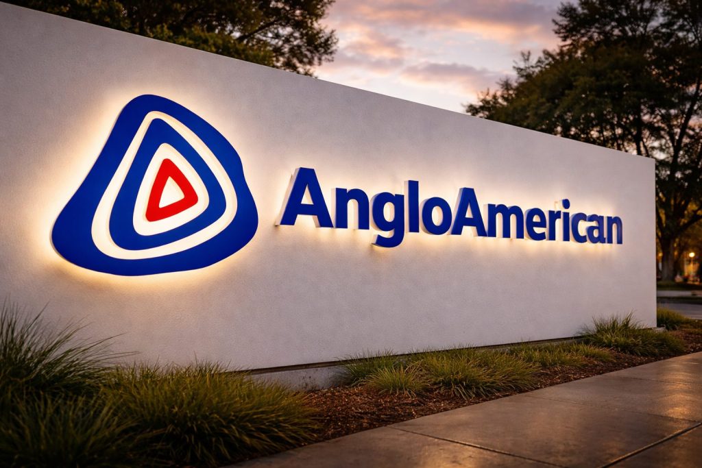 Anglo American Shares Sink After JPMorgan Downgrade as Copper Outlook Darkens