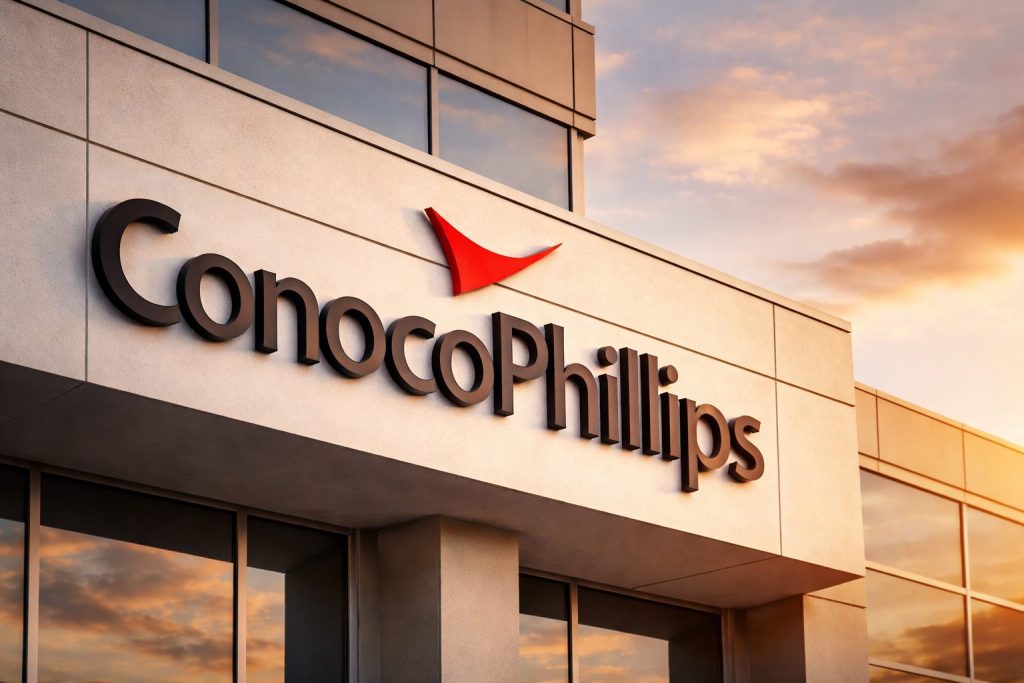 ConocoPhillips Shares Slide as Oil Plunges 11%, Putting 2026 Cash Plan in Focus