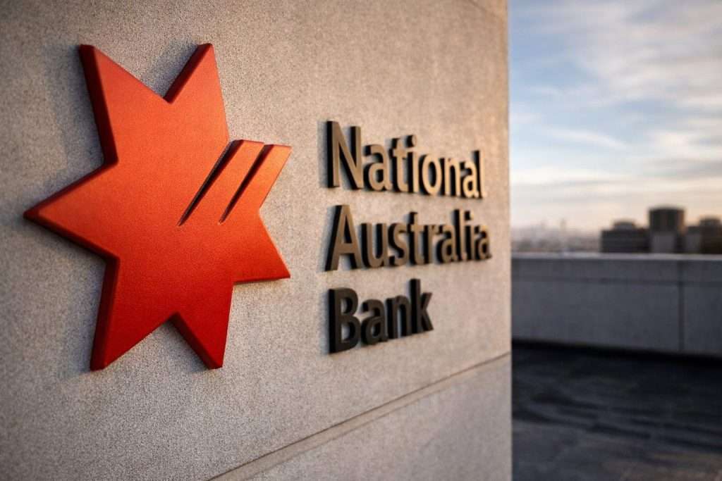 National Australia Bank Share Price Holds Near Record as RBA Rate-Hike Bets Build