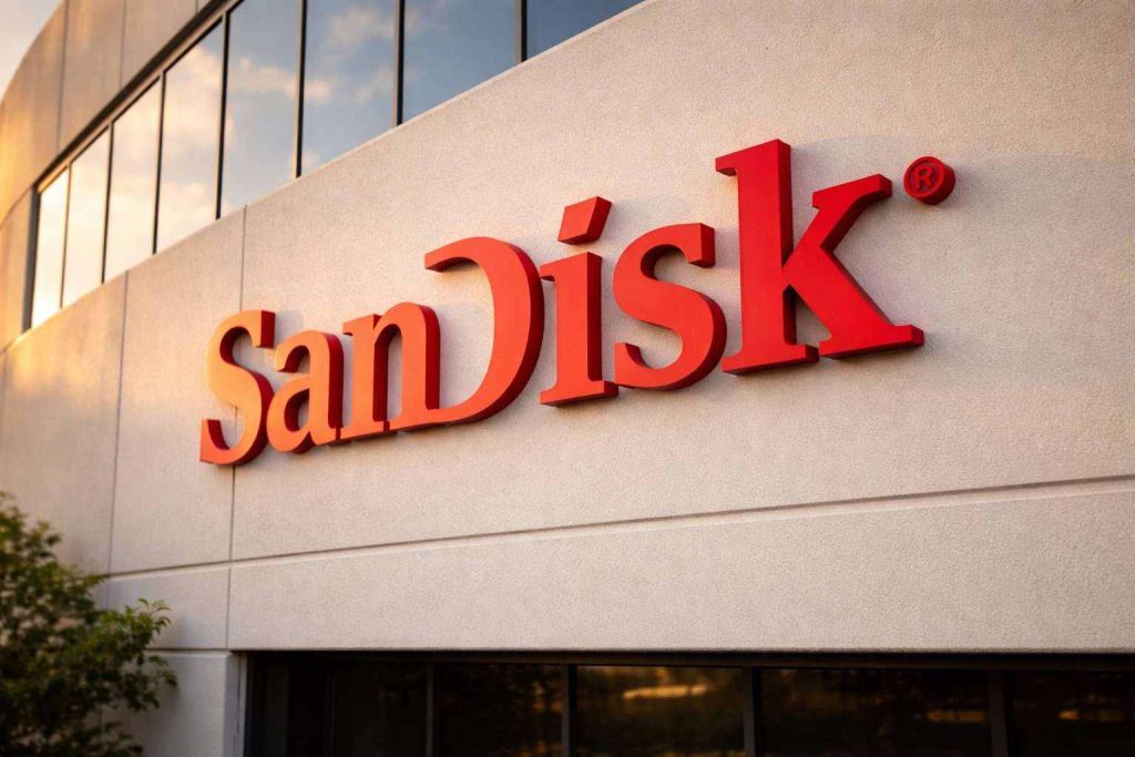 Sandisk Stock Pulls Back After Nasdaq-100 Boost as Evercore Sees $1,200 on AI Storage Demand