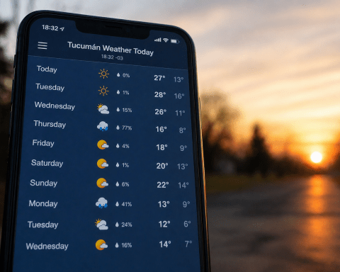 Tucumán Weather Today: SMN Forecast Shows a Dry, Cool Wednesday With One Morning Risk