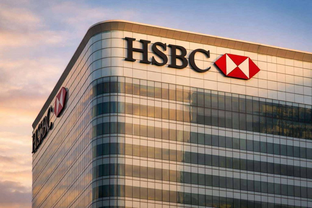 HSBC Holdings Shares Surge as Iran Ceasefire Eases Gulf Fears Ahead of Earnings