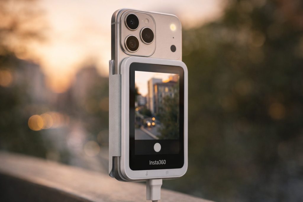 Insta360 Snap Selfie Screen Goes Global, Letting iPhone and Android Users Shoot Better Rear-Camera Selfies