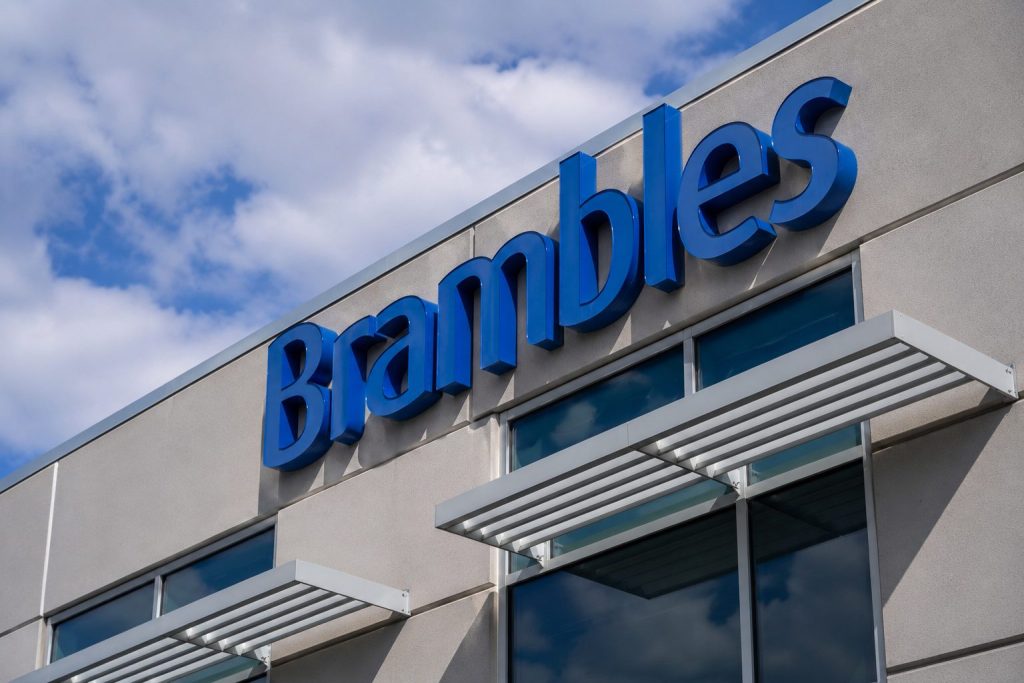 Brambles shares ahead of Monday on ASX after choppy week