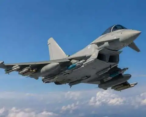 UK Typhoons to Take On Iranian Drones With Lower-Cost Weapons