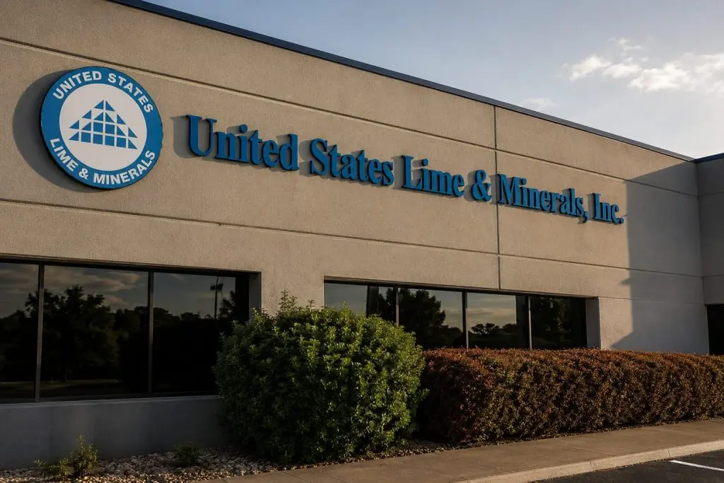 United States Lime Moves Higher With Dividend Date in Focus