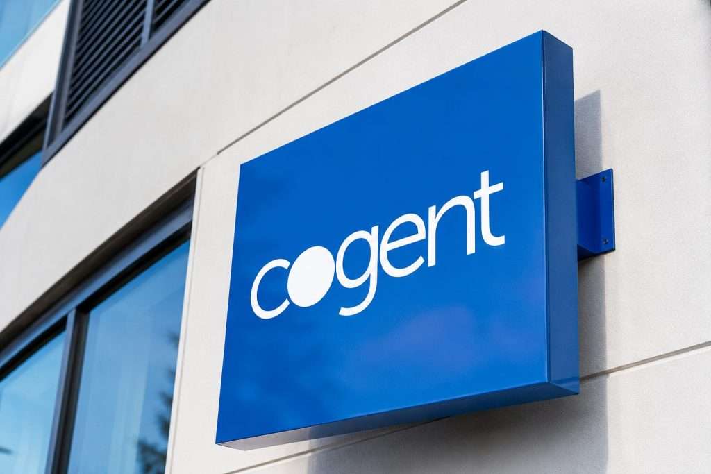 Cogent Stock Rises as Legal Cloud Stays in Focus Ahead of Holiday