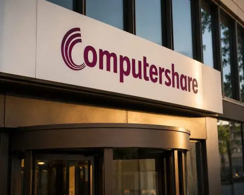 Computershare Stock Gains, Traders Look to Rate Moves