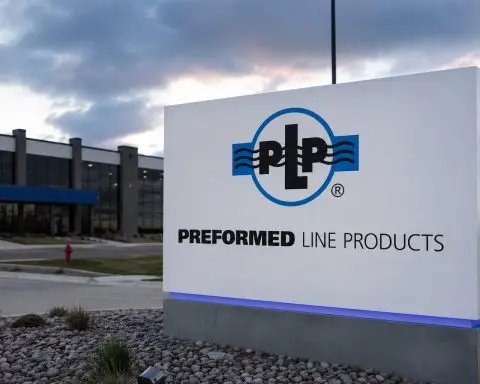 Preformed Line Products (PLPC) touches new high