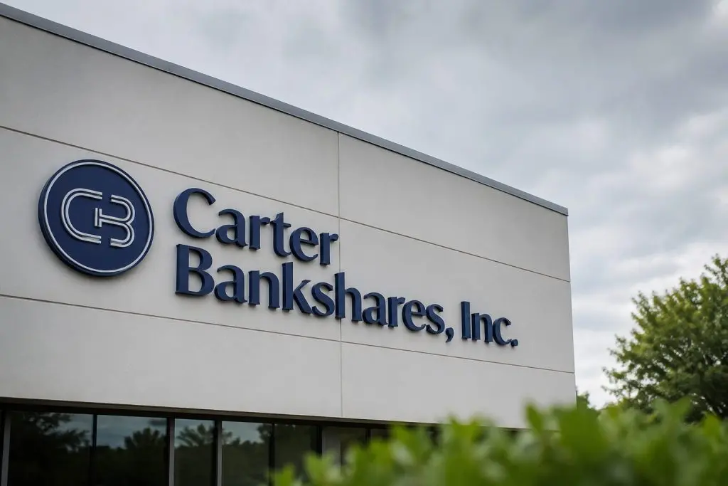 Carter Bankshares rally cools for now as market looks for next move